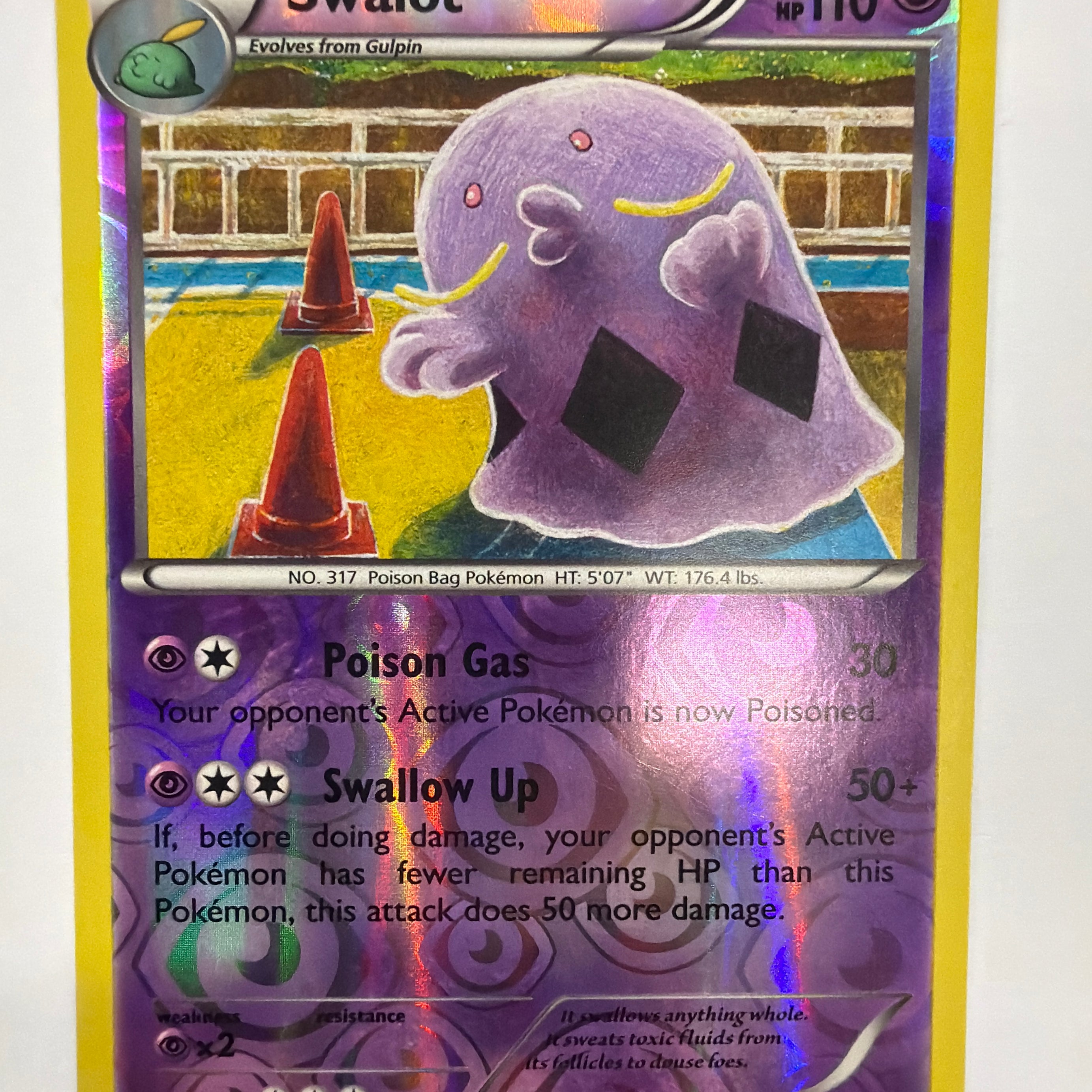 Pokémon TCG - Phantom Forces Swalot 38/119 Reverse Holo NM
