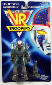 1994 Kenner Vintage Saban's VR Troopers Tankotron Action Figure 5"