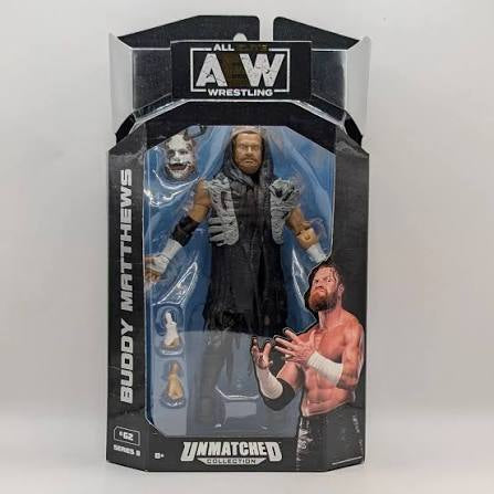 AEW Jazwares Unmatched Collection Series 8 Buddy Matthews Action Figure