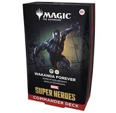 Magic The Gathering TCG - Marvel Super Heroes Wakanda Forever Commander Deck