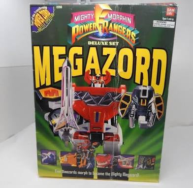 Bandai Mighty Morphin Power Rangers Deluxe Set Megazord Action Figure