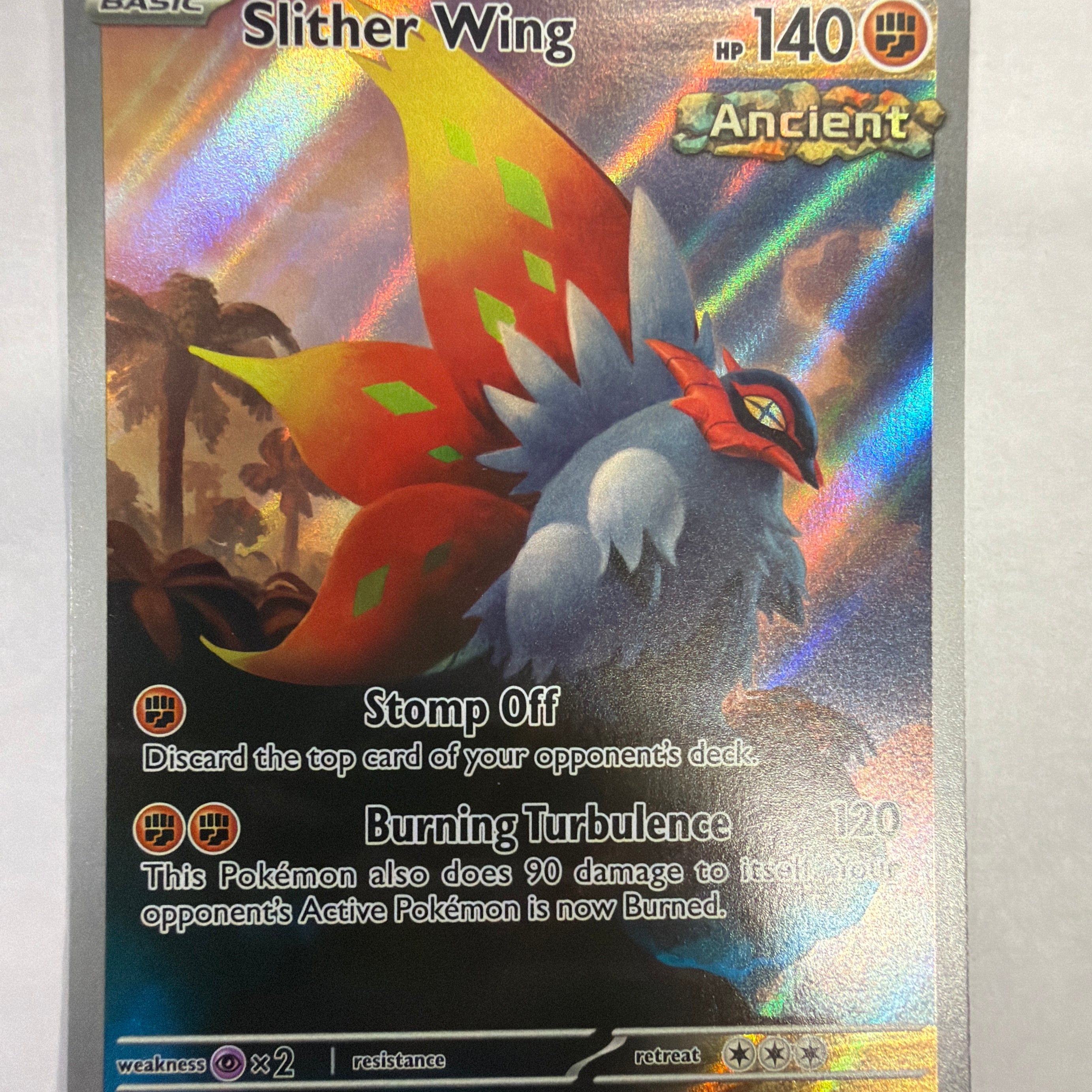 Pokémon TCG - Paradox Rift Slither Wing 203/182 NM