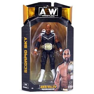 AEW Unrivaled Collection Scorpio Sky Action Figure