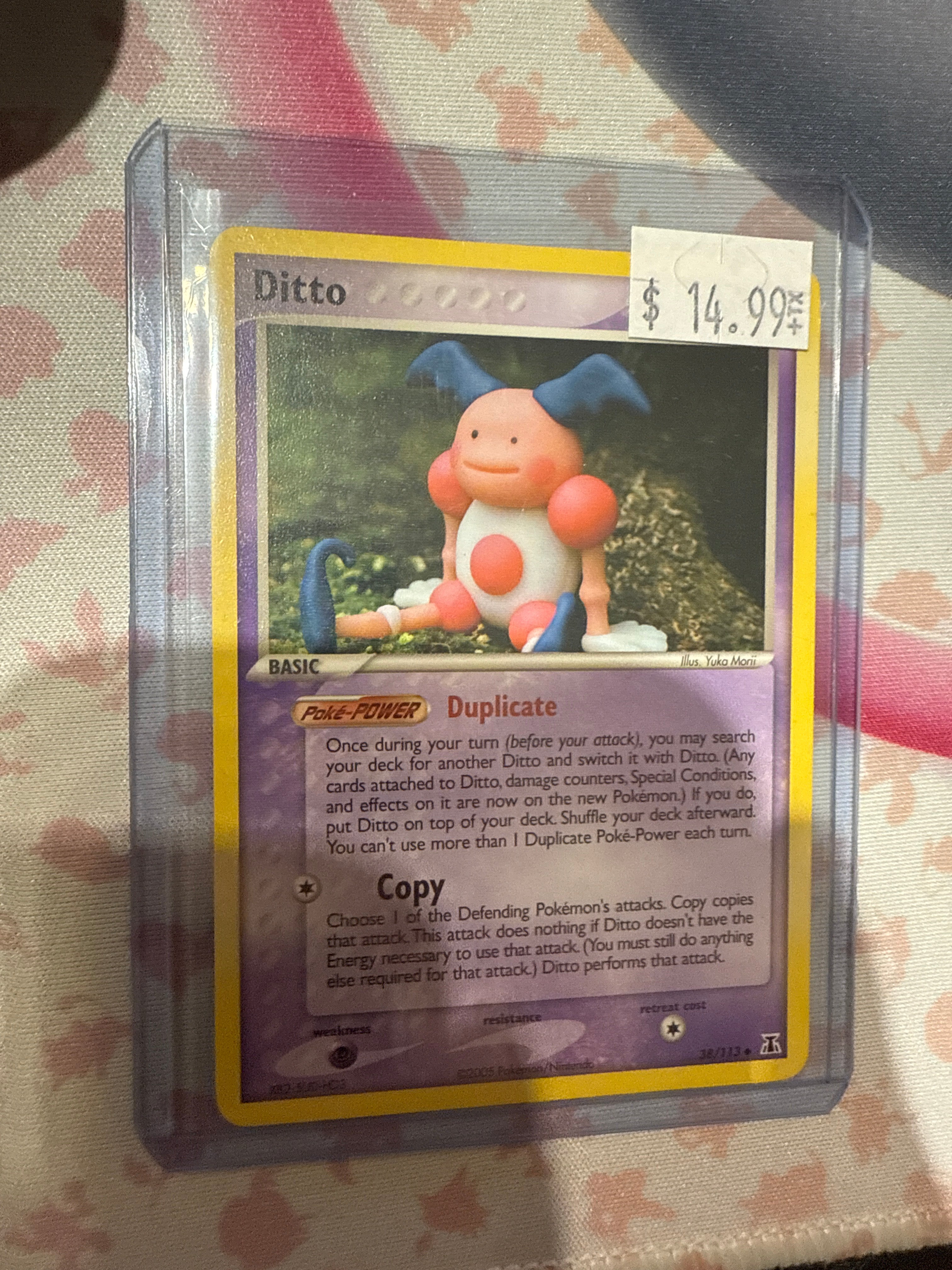 pokemon card ditto Pokemon TCG Ditto 38-113 POP Series 3 NM – True Believers Gaming and Collectibles