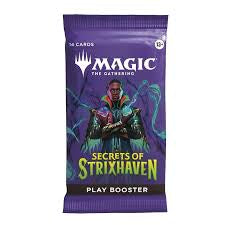 Magic The Gathering TCG - Secrets Of Strixhaven Play Booster Pack