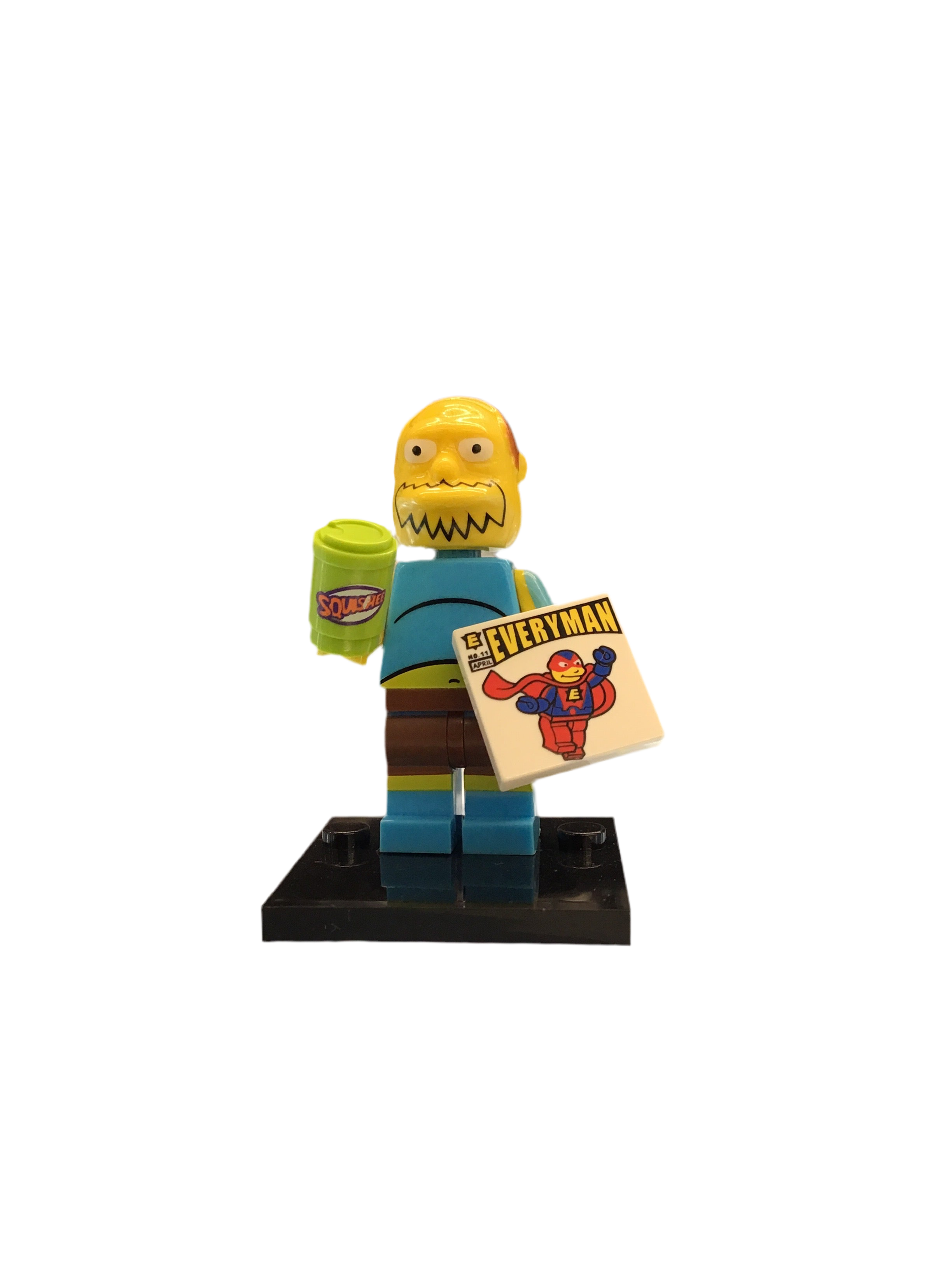 The Simpsons Comic Guy #1 Mini Block Figure