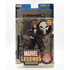 Toy Biz Worldwide Marvel Legends Series VI Punisher Super Poseable Action Figure