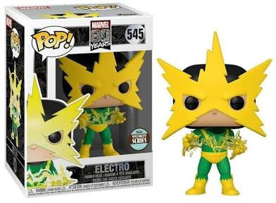 Funko Pop! Marvel 80 Years Electro Funko Specialty Series Limited Edition Exclusive #545