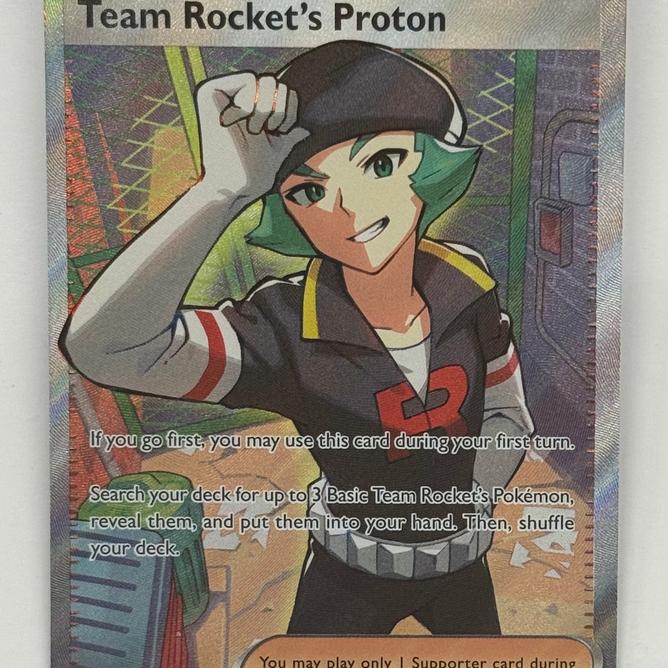 Pokémon TCG - Destined Rivals Team Rocket’s Proton 227/182 NM