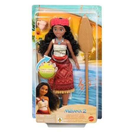 Mattel Disney Moana 2 Singing Adventure Moana Doll
