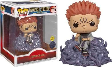 Funko Pop! Deluxe Jujutsu Kaisen Ryomen Sukuna GITD Walmart Exclusive #1116