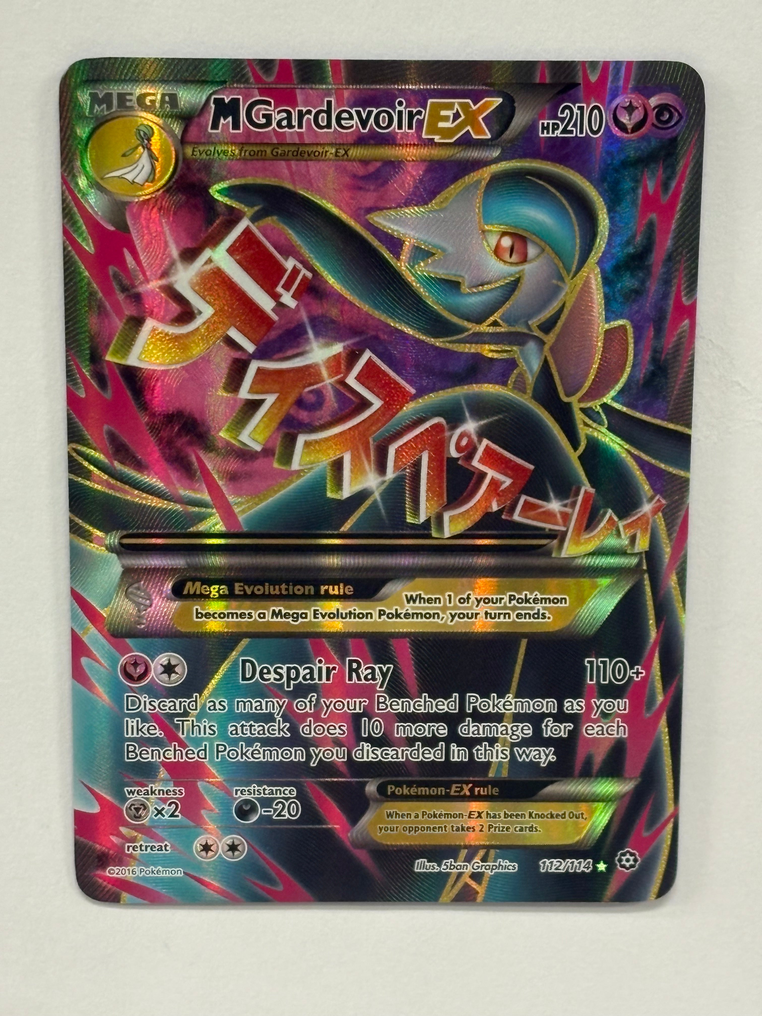 Pokémon TCG - Steam Siege M Gardevoir EX 112/114 NM