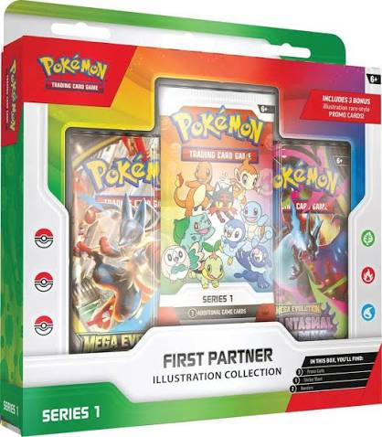 Pokémon TCG - First Partner Illustration Collection