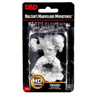 D&D Nolzurs Marvelous Miniatures Earth Elemental Primed