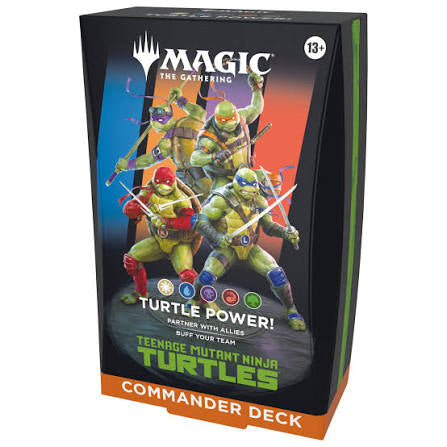 Magic The Gathering TCG - Teenage Mutant Ninja Turtles Turtle Power Commander Deck