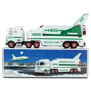 Hess Trucks 1999 Toy Truck and Space Shuttle with Satellite