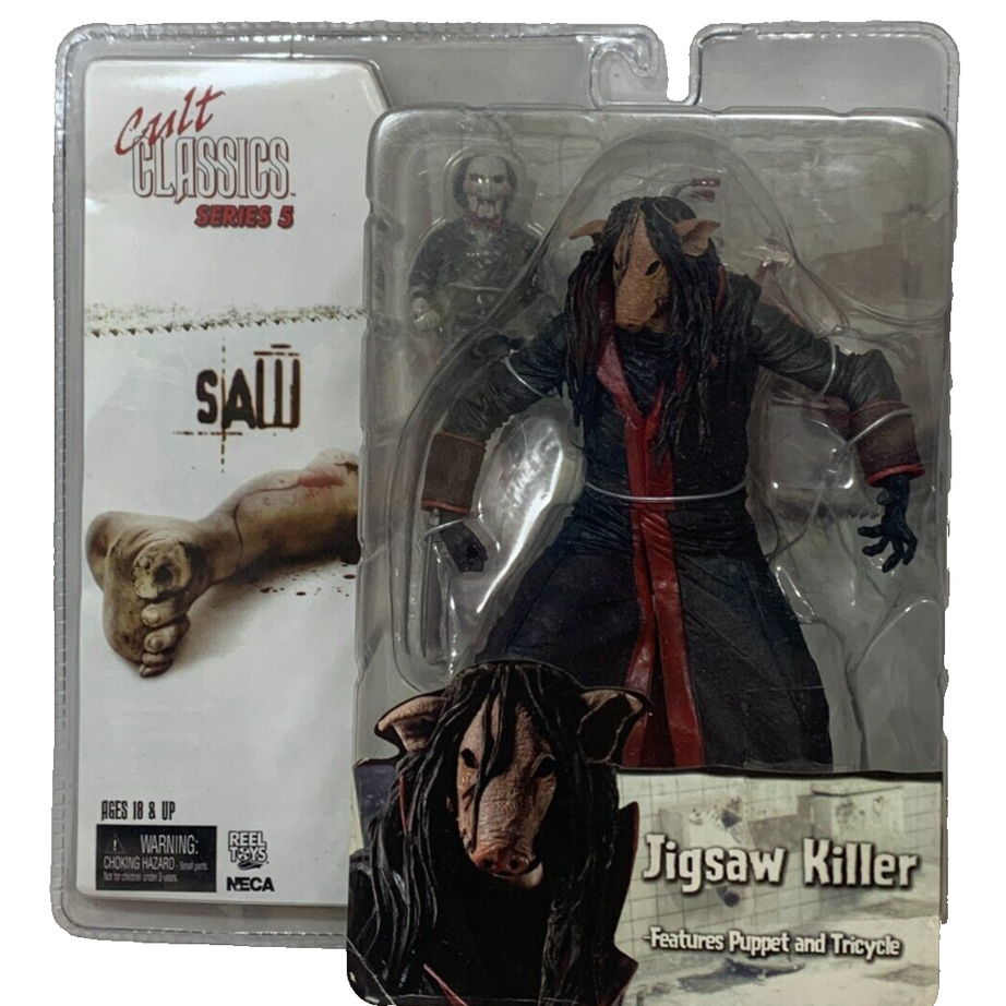 NECA Cult Classics Series 5 SAW Jigsaw Killer [with Puppet and Tricycle]