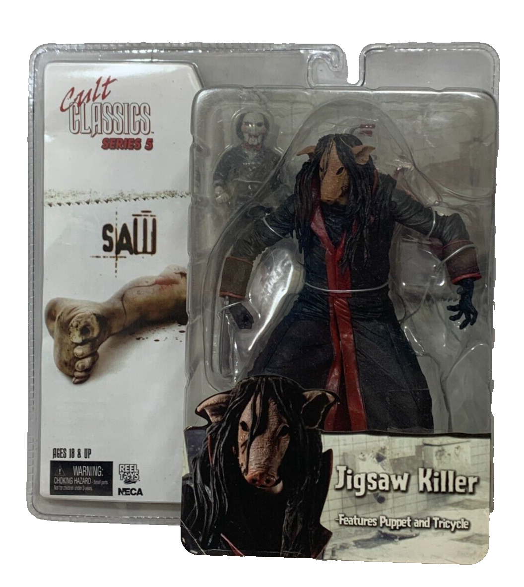 NECA Cult Classics Series 5 SAW Jigsaw Killer [with Puppet and Tricycle]