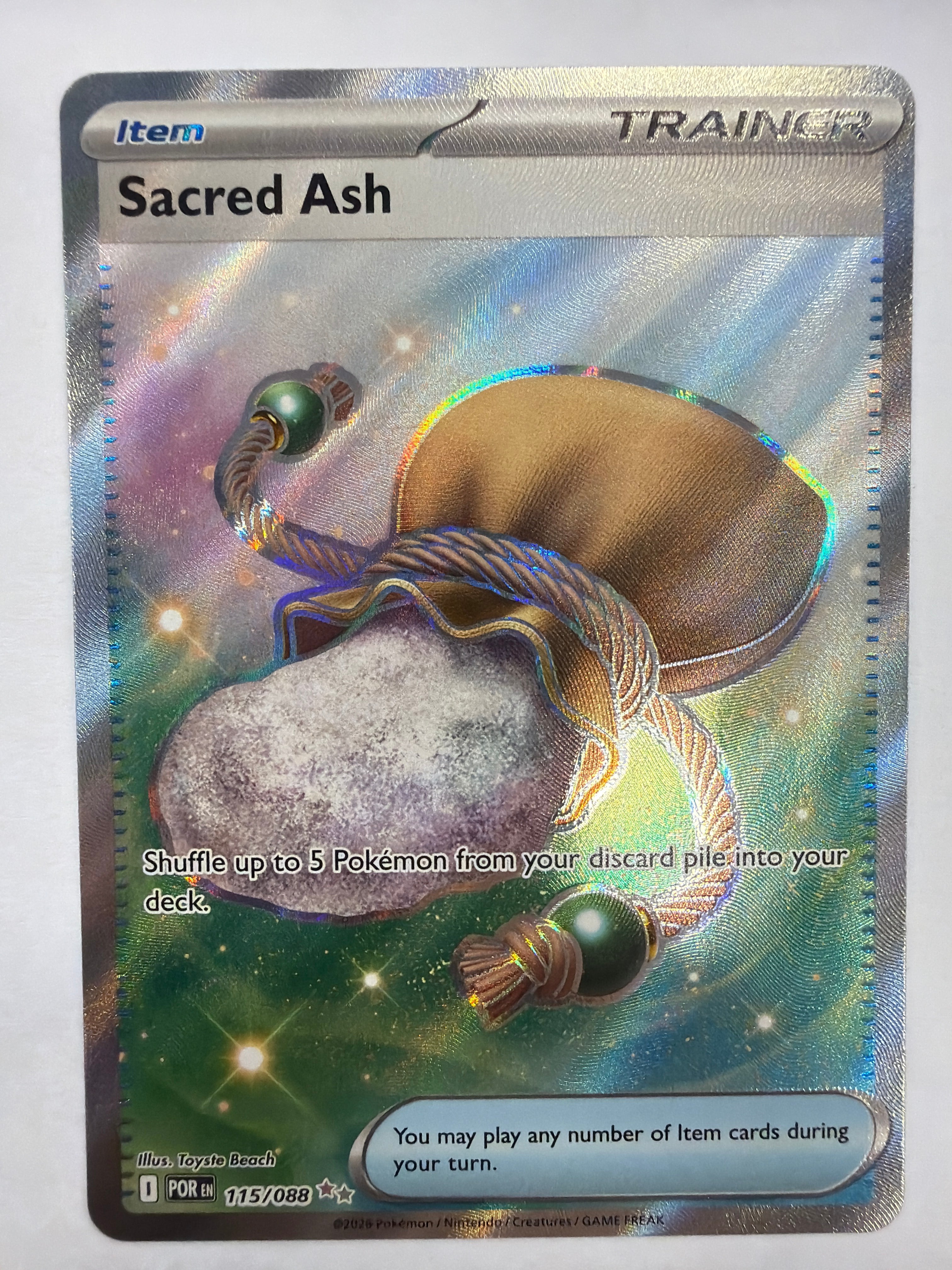 Pokémon TCG - Perfect Order Sacred Ash 115/088 NM