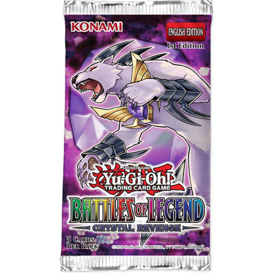 Yu-Gi-Oh TCG - Battles Of Legend: Crystal Revenge Booster Pack