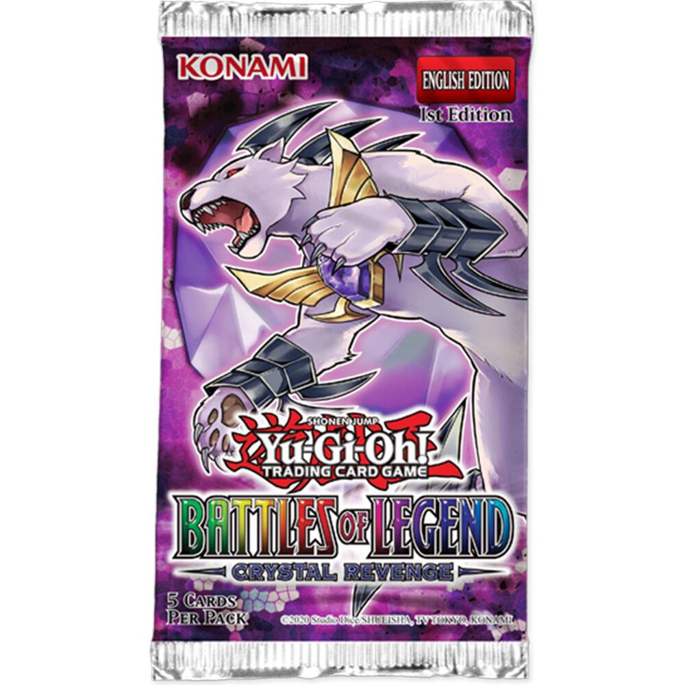 Yu-Gi-Oh TCG - Battles Of Legend: Crystal Revenge Booster Pack