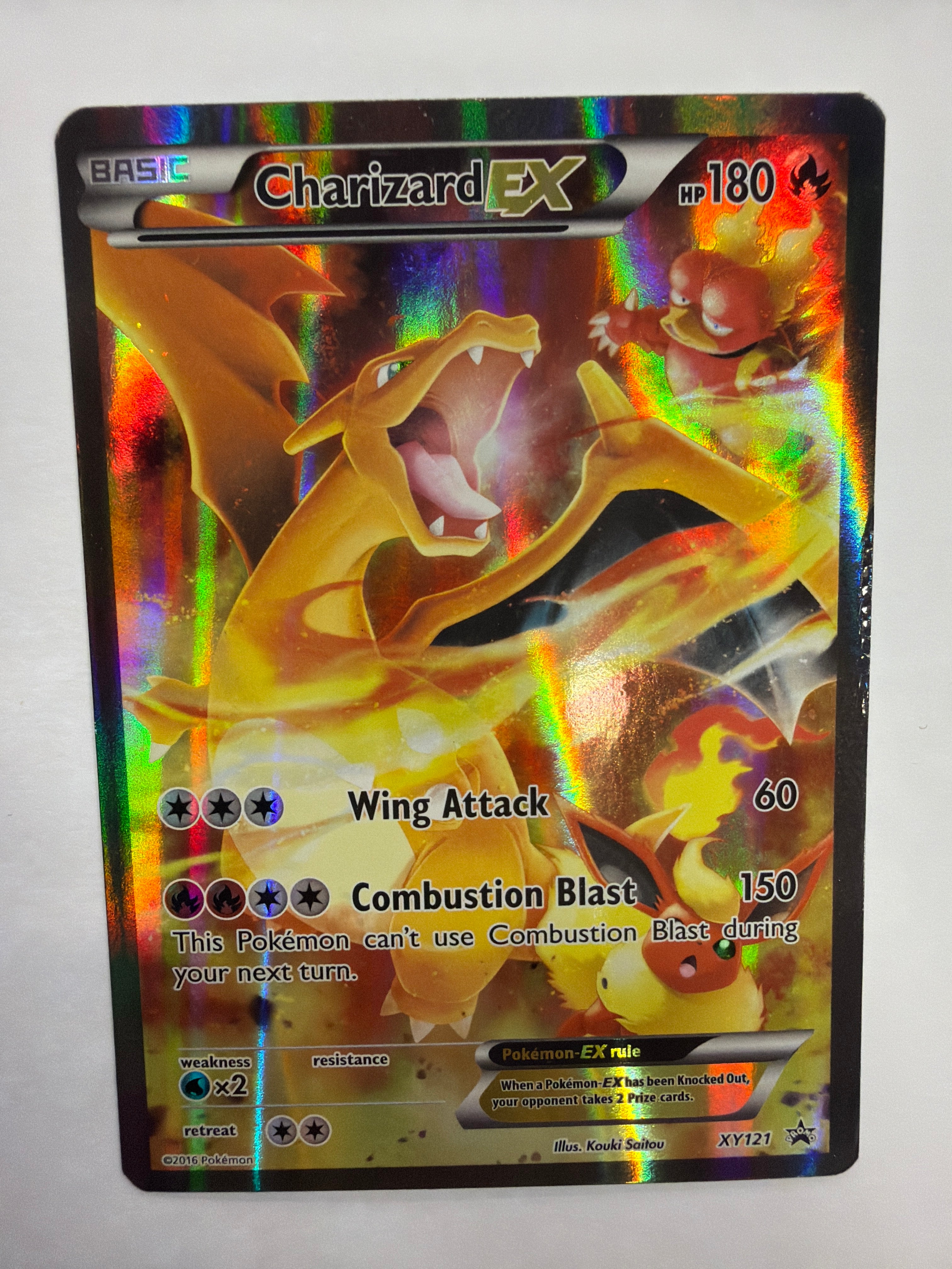 Pokémon TCG - XY Promo Charizard EX XY121 HP