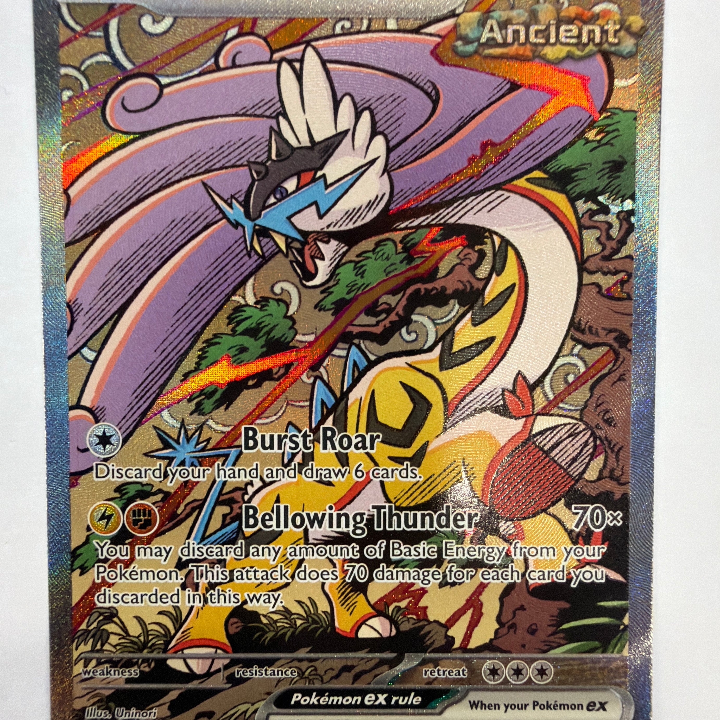 Pokémon TCG - Prismatic Evolutions Raging Bolt ex 166/131 NM