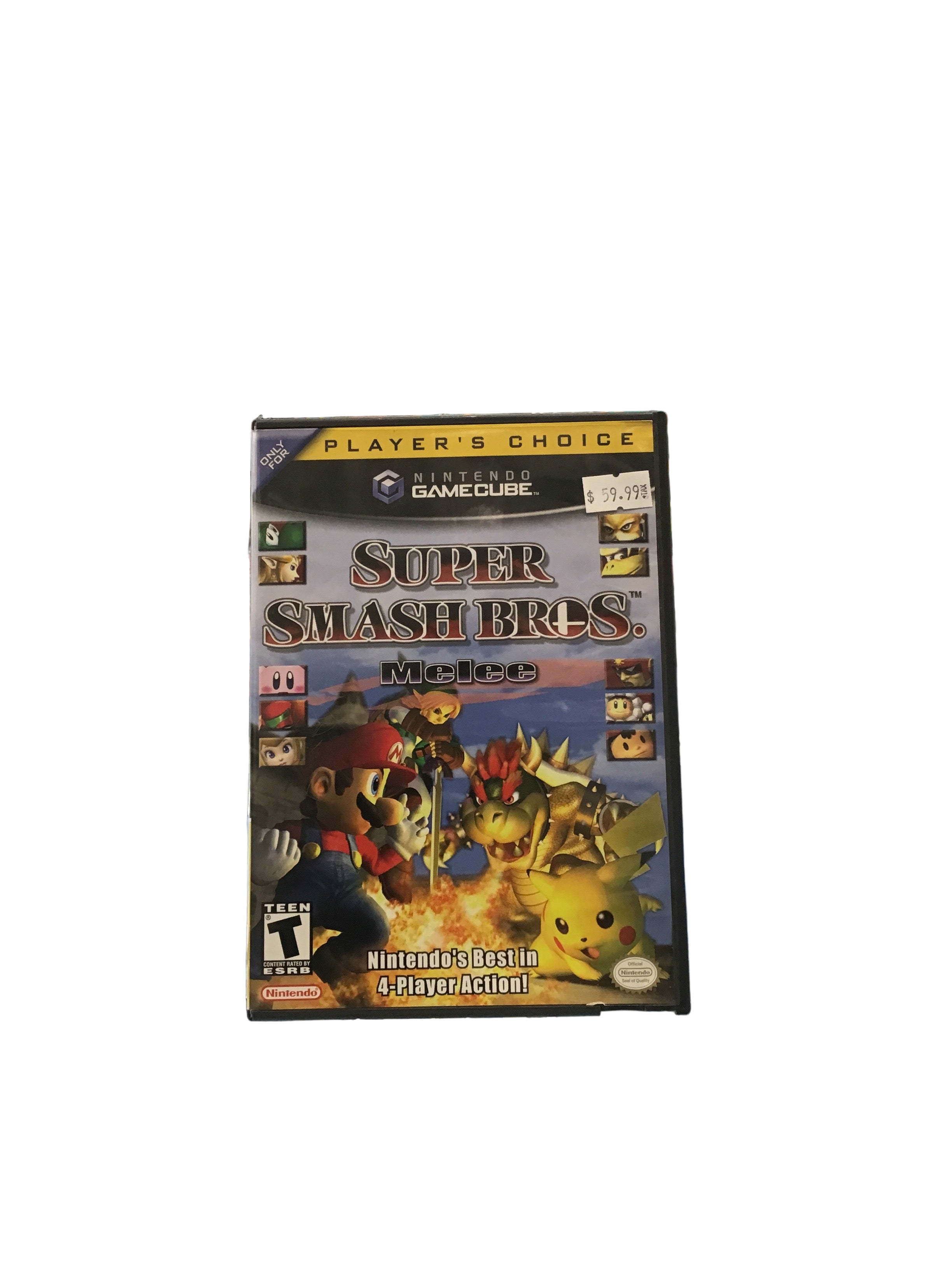 Nintendo GameCube Super Smash Bros Melee Video Game