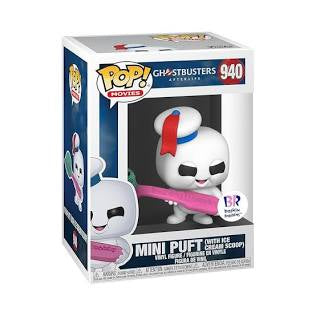 Funko Pop! Movies Ghostbusters After Life Mini Puft (With Ice Cream Scoop) Baskin Robbin’s Exclusive #940