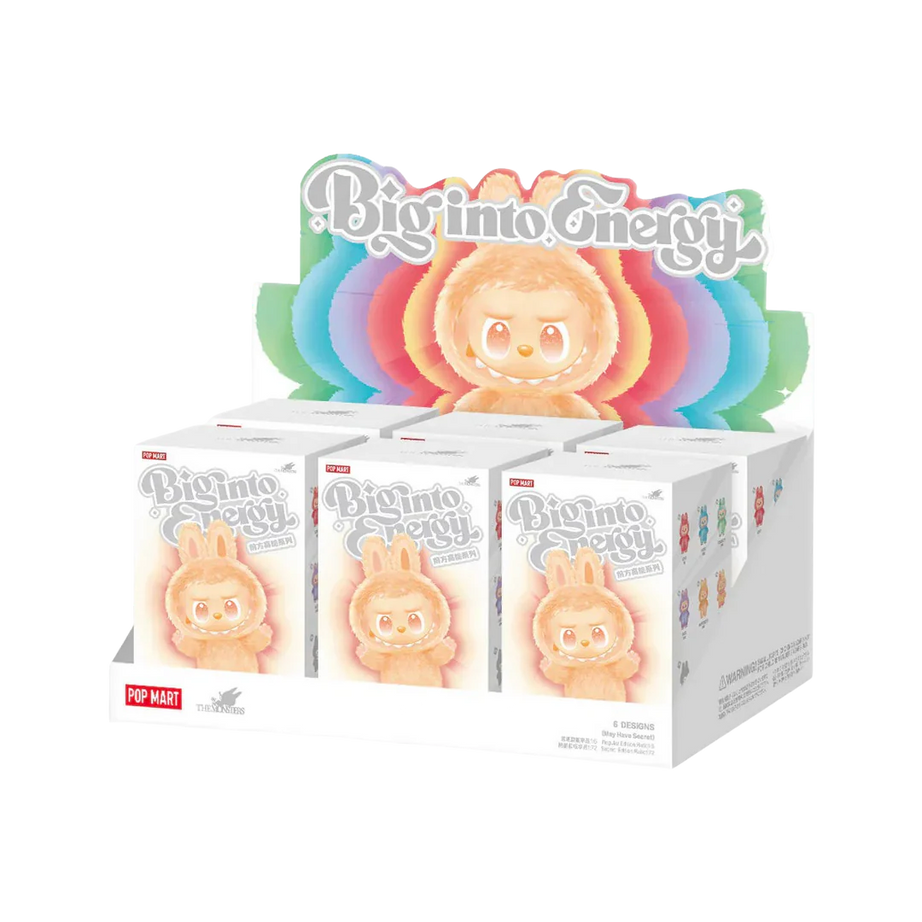 Unofficial Big Into Energy Labubu Vinyl Plush Blind Box