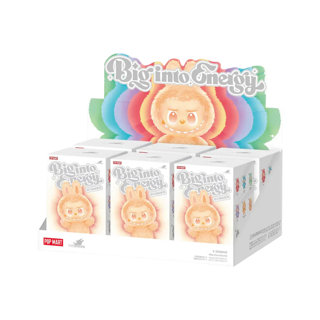 Unofficial Big Into Energy Labubu Vinyl Plush Blind Box