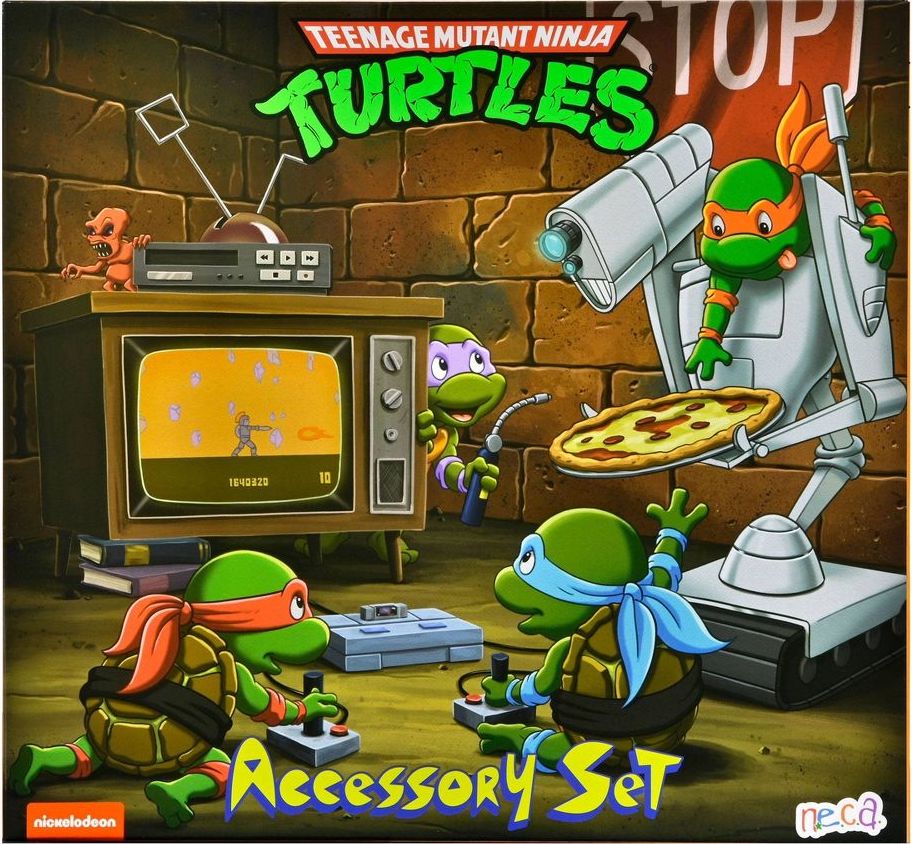 Neca Nickelodeon Teenage Mutant Ninja Turtles Accessory Set