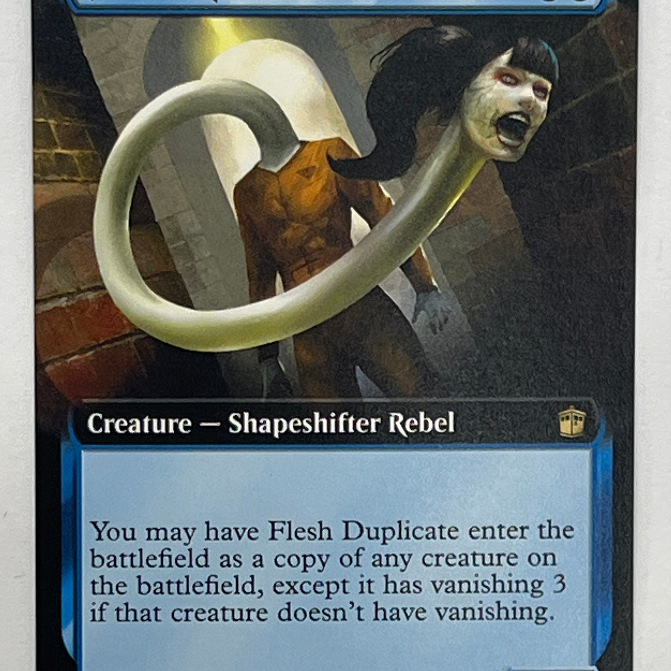 Magic the Gathering TCG - Universes Beyond Doctor Who Flesh Duplicate (Extended Art) 359 NM