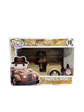 Funko Pop! Rides Indiana Jones Indy’s Ride Funko 2016 NYCC Limited Edition #19