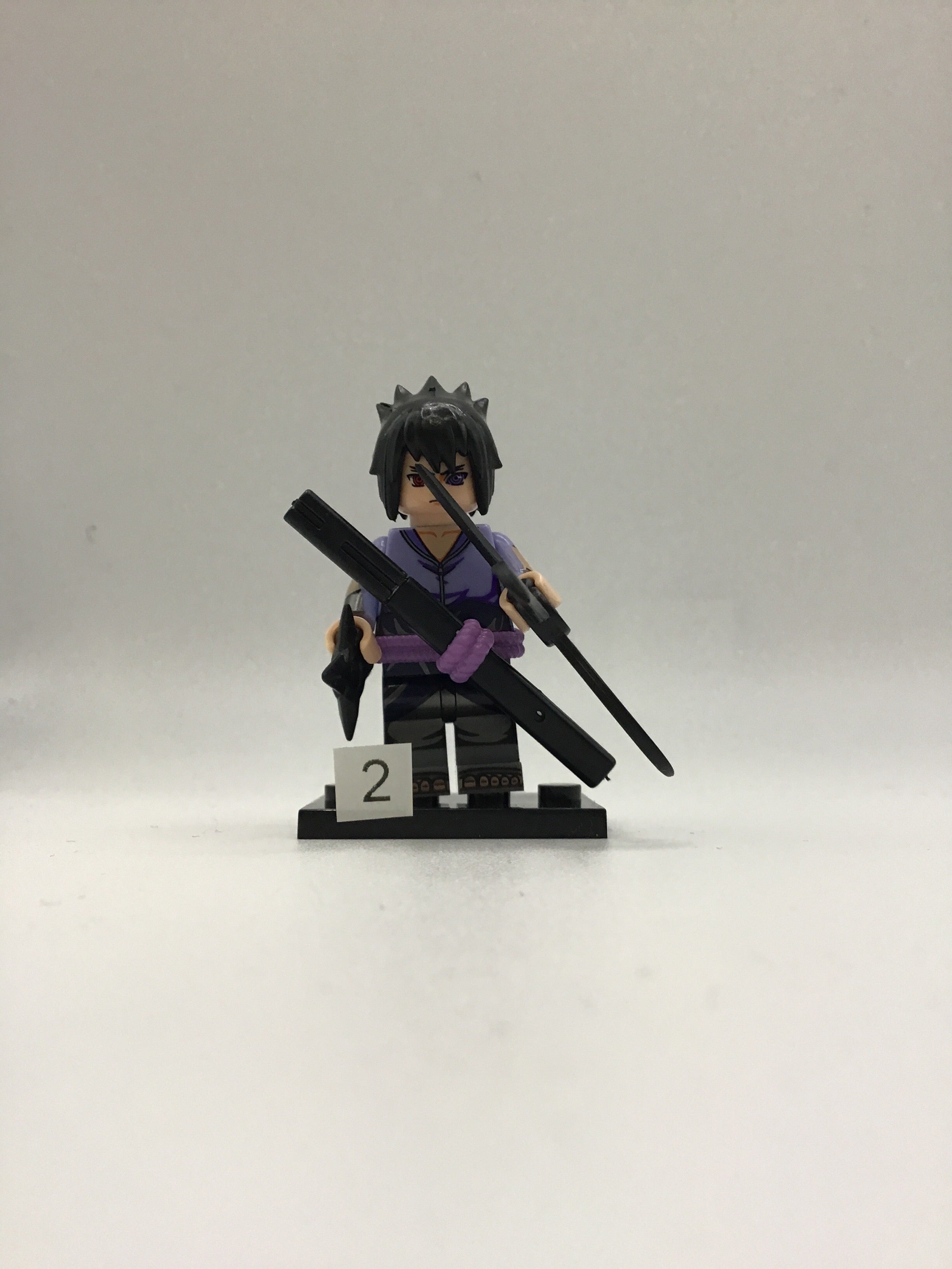 Naruto Sasuke #2 Mini Block Figure