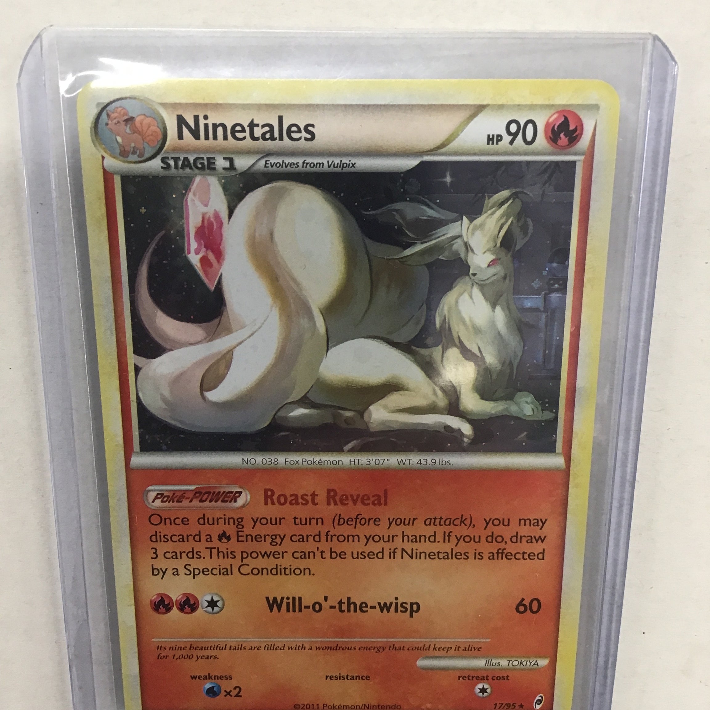 Pokémon TCG - Call of Legends Ninetales 17/95 NM