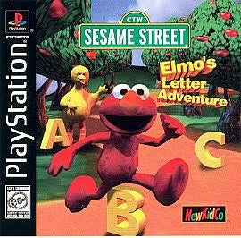 PlayStation Elmo’s Letter Adventure Video Game