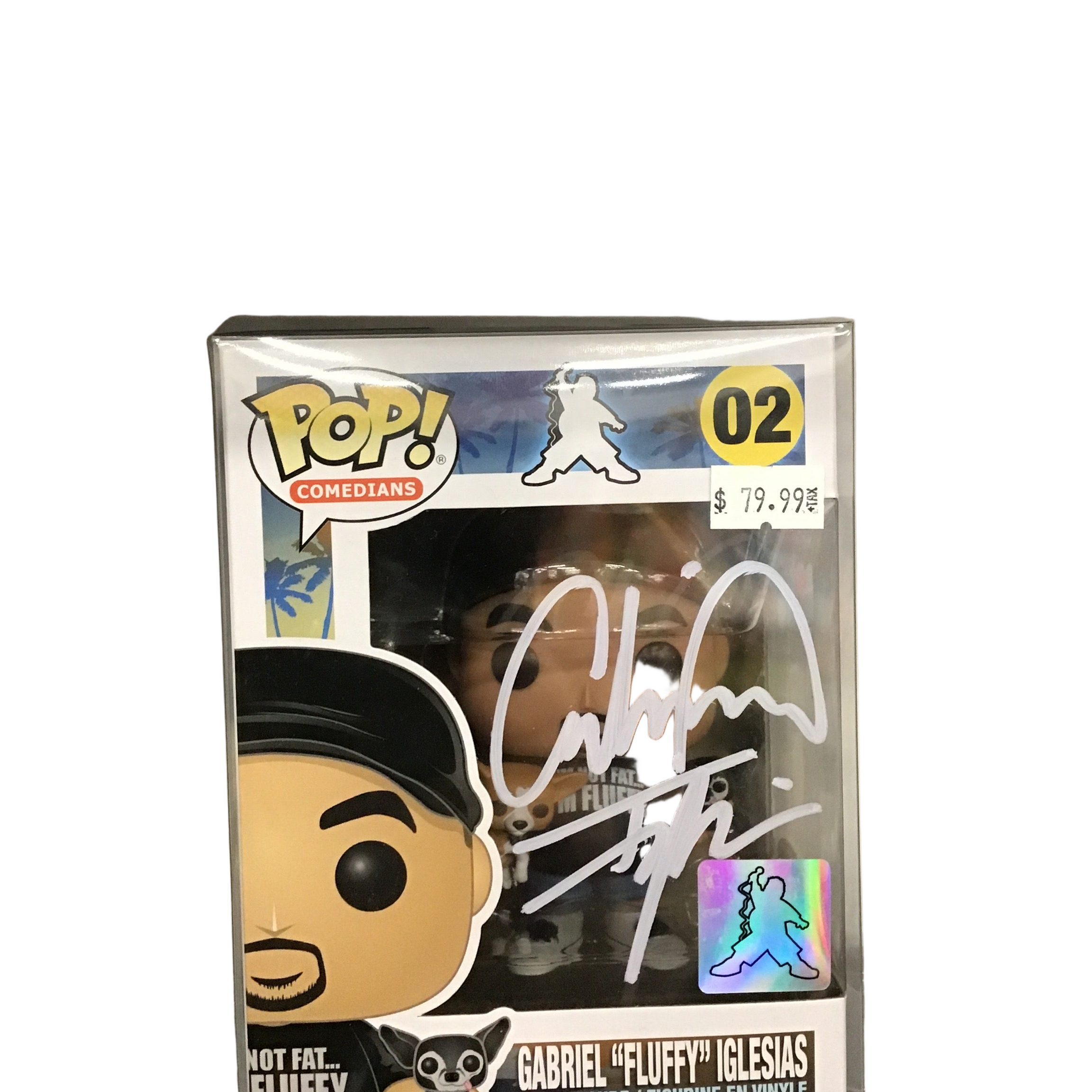SIGNED Funko Pop! Comedians Gabriel “Fluffy” Iglesias #02
