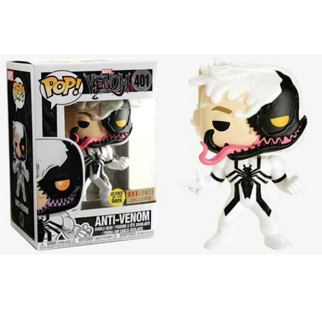 Funko Pop! Marvel Venom Anti-Venom #401 GITD BoxLunch Exclusive