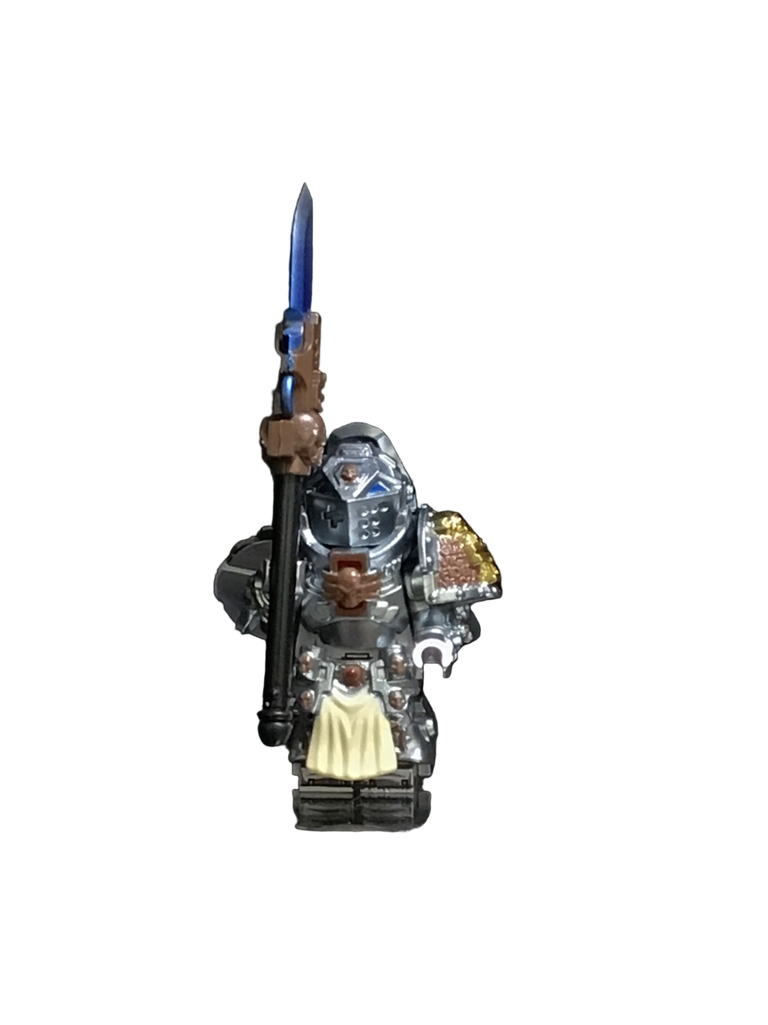 Knight Grey #1 Mini Block Figure