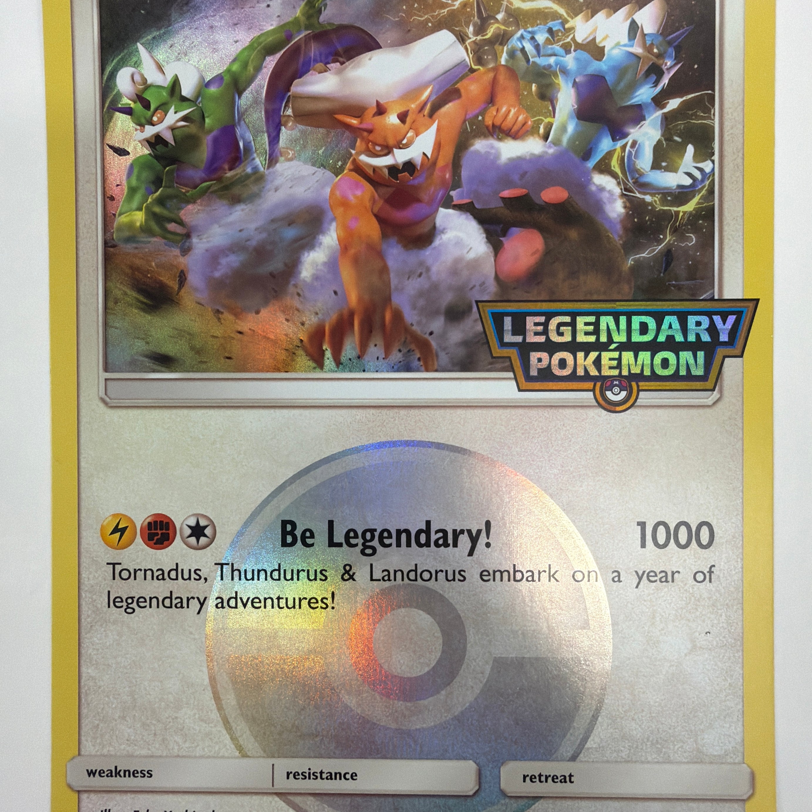 Pokémon TCG - Jumbo Promo Tornadus, Thundurus & Landorus MP
