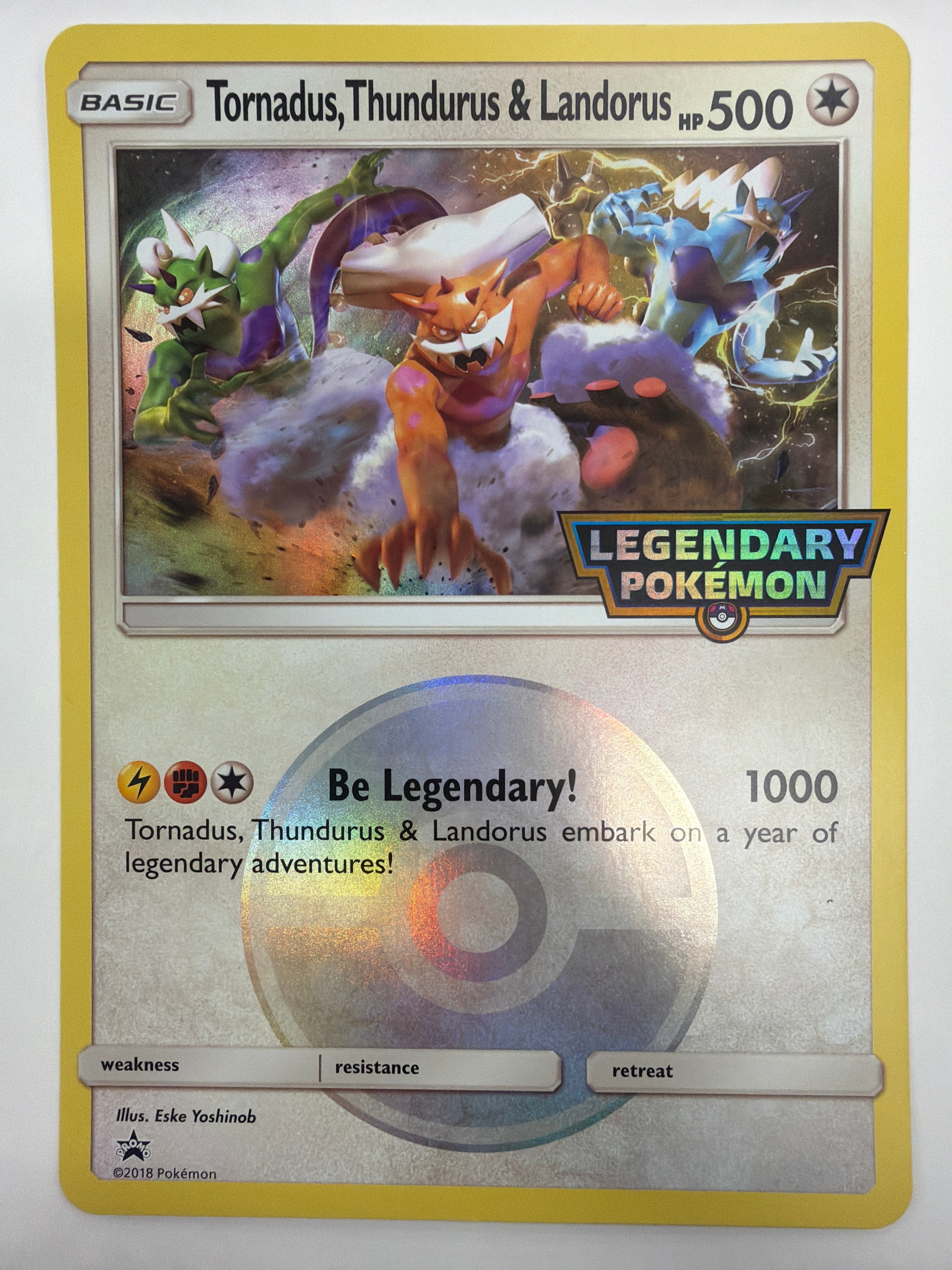 Pokémon TCG - Jumbo Promo Tornadus, Thundurus & Landorus MP