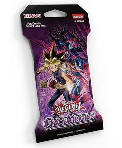 Yu-Gi-Oh! TCG - Chaos Origins Sleeved Booster Pack (1st Edition)