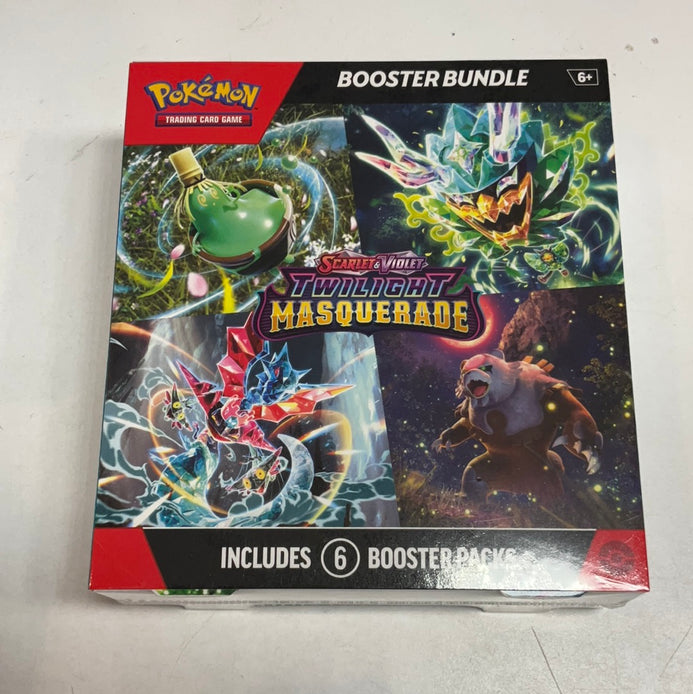 Pokemon TCG Scarlet and Violet Twilight Masquerade Booster Bundle 6 Bo –  True Believers Gaming and Collectibles