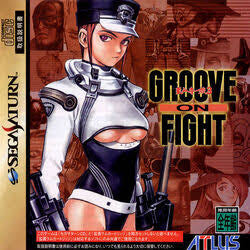 Sega Saturn Japanese Version Groove On Fight Video Game