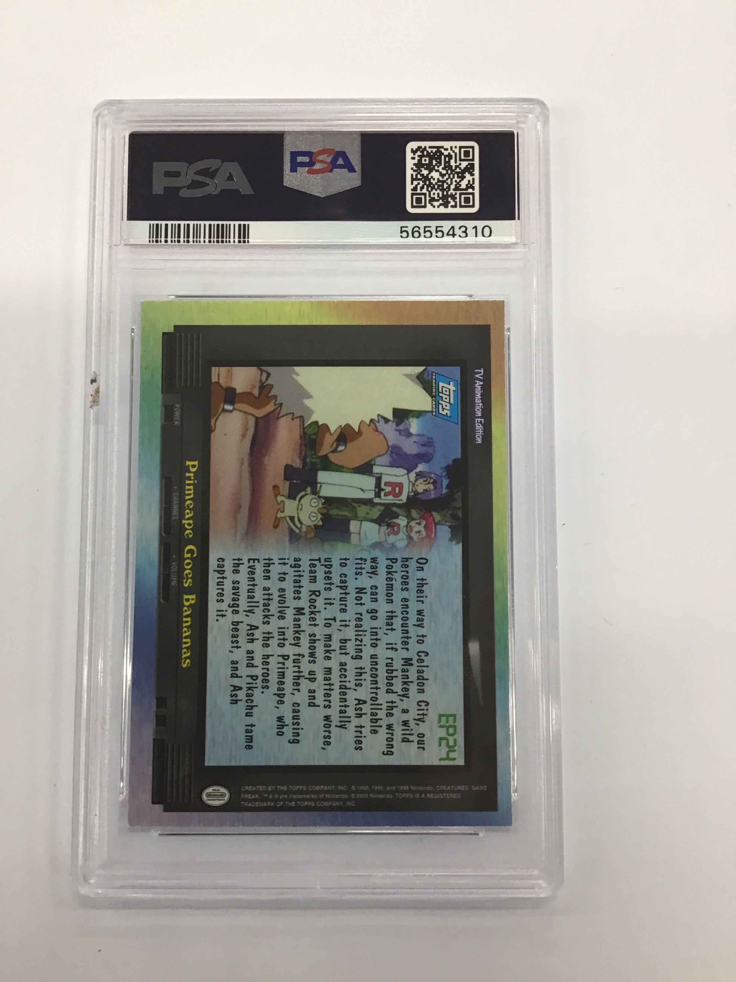 Pokémon TCG - Topps Pokémon TV Ser.2 Primape Goes Bananas EP24 Foil