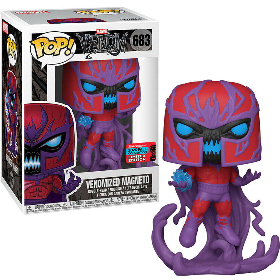 Funko Pop! Marvel Venom Venomized Magneto #683 NYCC 2020 Exclusive