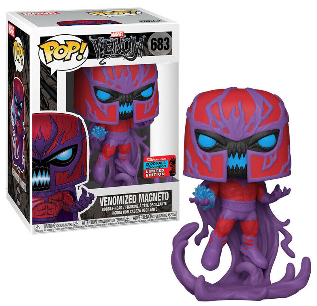 Funko Pop! Marvel Venom Venomized Magneto #683 NYCC 2020 Exclusive