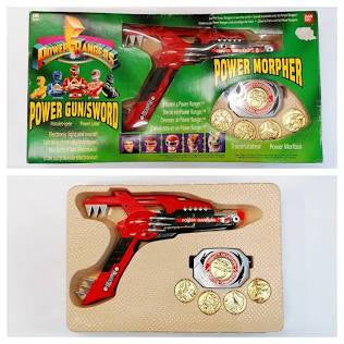 Bandai Mighty Morphin Power Rangers Power Gun/Sword Power Morpher