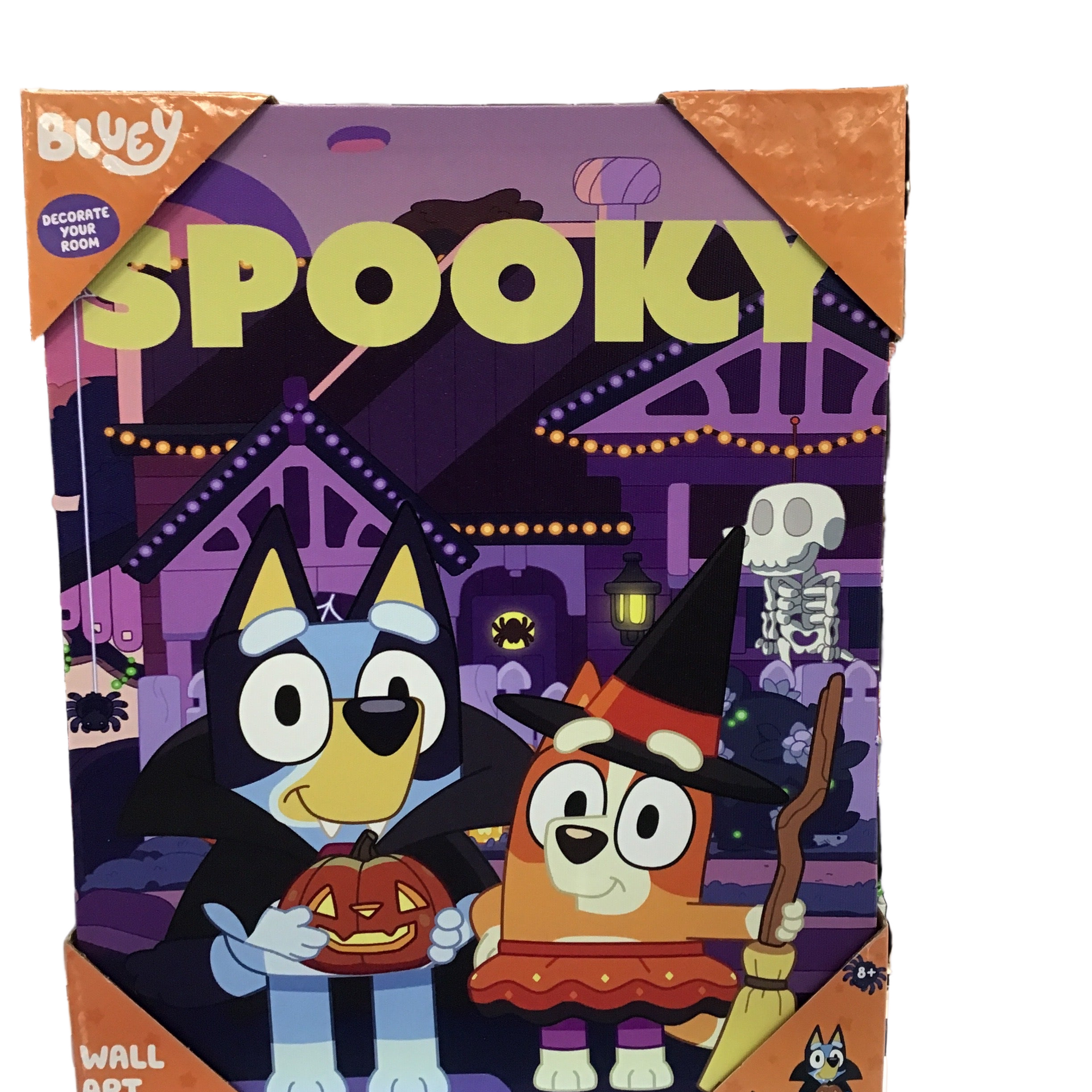 Battery Powered Bluey Halloween Wall Art